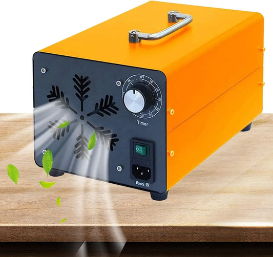 Purificatore d'aria, RDJSHOP Orange-5000mg/h, portatile, timer, industriale, professionale, ECC