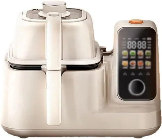 Pentola e padella, 2000 W, rivestimento antiaderente, touch, Wi-Fi, touchscreen per friggere e stufare, Smart Cooking Machine 2000W con WiFi e NFC