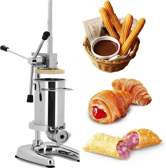 Macchina per ciambelle, 2 L, donut maker, professionale, acciaio inox, capacità 2L