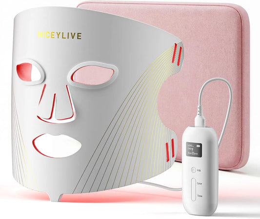 Maschera per il viso a LED dotato di 3 modalità