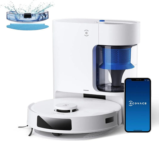 Aspirapolvere, ECOVACS DEEBOT N20, Pulizia Senza Sforzo per 45 Giorni, Durata 300 min, 8000 Pa