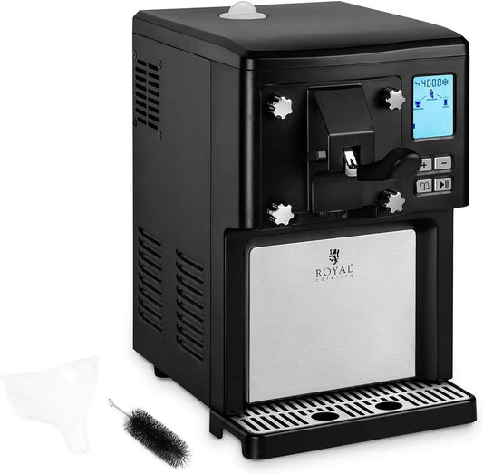 RC-ICMD15 macchina per gelato e sorbetto, 1,5 L, 200 W, ristorazione, acciaio inox, plastica