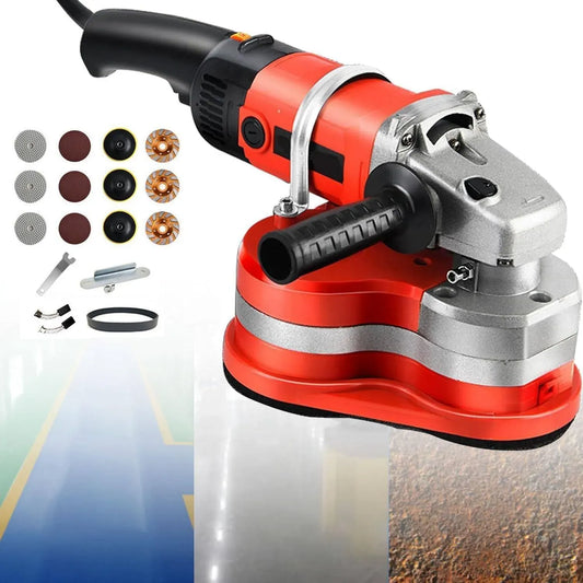 Levigatrice, Lucidatrice, lucidatrice elettrica, 3800 W, portatile, per Pavimenti E Pareti Portatile da 3800 W con Controllo