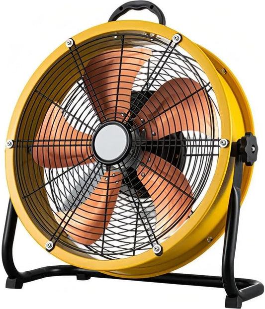 Ventilatore, industriale, 3 velocità, pale in alluminio a 3 velocità
