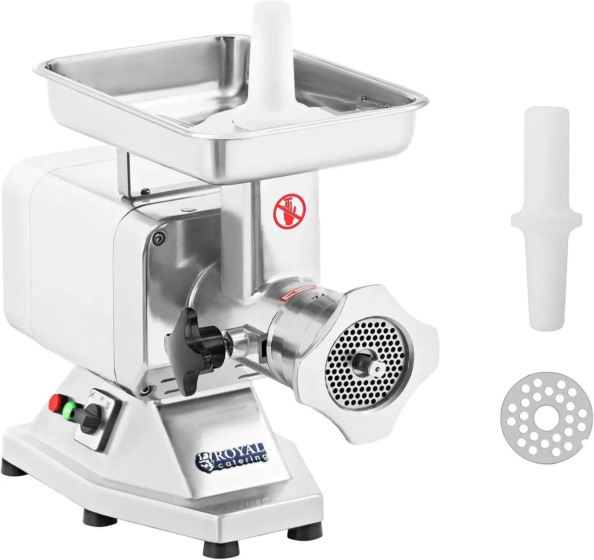 220EXPERT Catering, RCFW, per Tritacarne professionale, 220 kg/h, 1100 W, 230 V, Serie EXPERT, Spedizione gratuita, 4 Dischi forati, 2 Lame