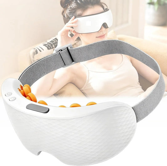 Massaggiatore, senza fili, wireless, Massaggiatore for occhi con impacco caldo