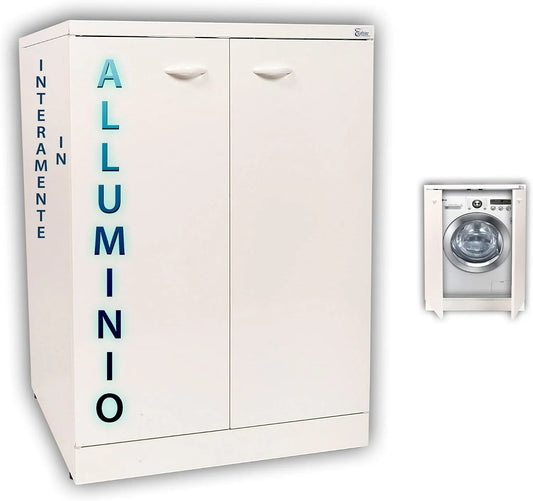 Lavatrice L68xP68xH88, esterno, IP65, PREMIUM, in ALLUMINIO