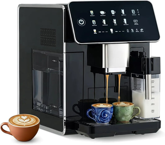 per Case, Caffettiera, per Ufficio, Machina da Caffè Automatica 15 Bar