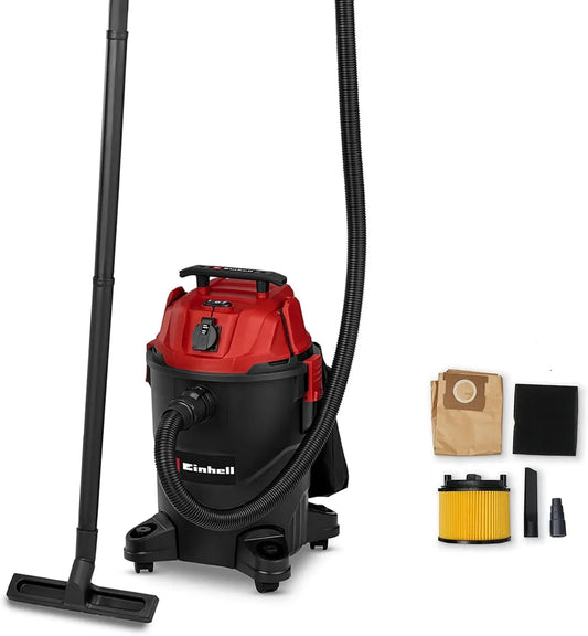 Einhell TC-VC 2555 presa, 25 L, 850 W, ampio serbatoio