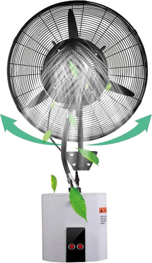 Ventilatore 65cm/26in, esterno, 3 velocità, oscillante a 90°