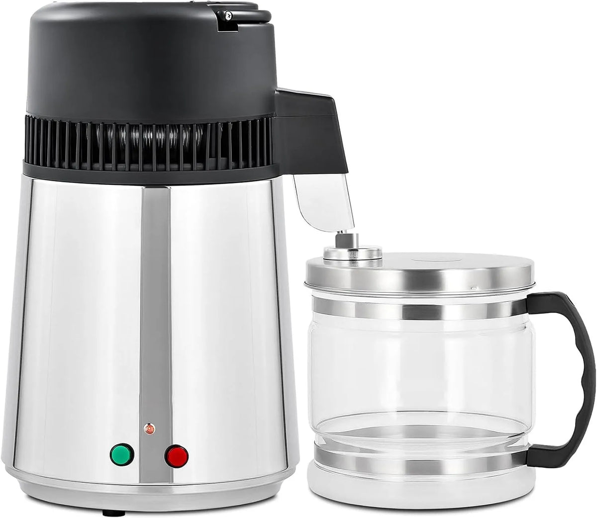 Filtro, 750 W, argento, Distillatore d'Acqua, Filtro depuratore d'Acqua Pura da banco da 1,1 galloni